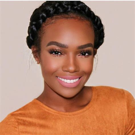 Halo Braids Or Crown Braids Hairstyle Idea For Black