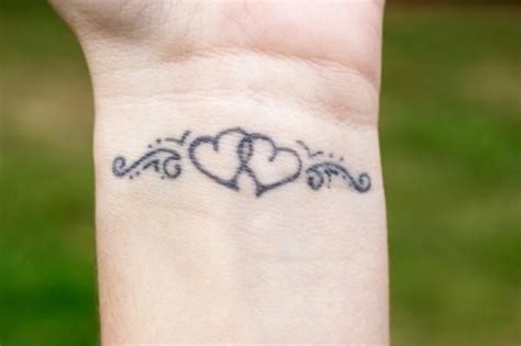 Double Heart Tattoos Pinterest