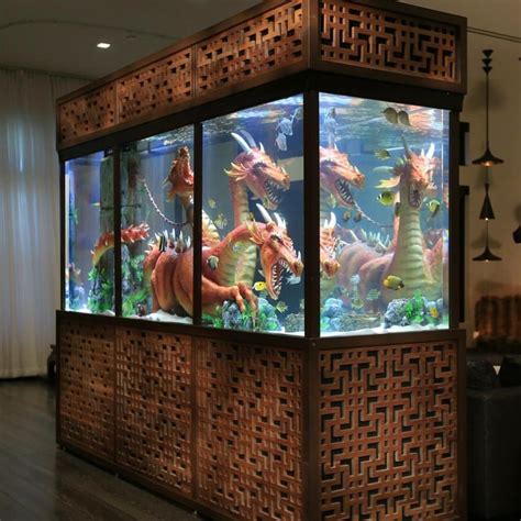 Amazing Dragon Theme Tank Just Stunning Aquariumfans Tanked