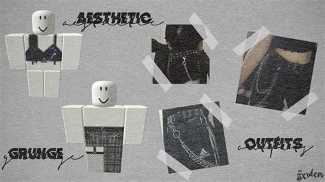 Aesthetic Goth Roblox Outfits