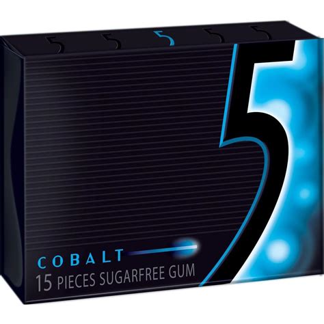 Wrigleys 5 Cobalt Gum 15 Pcs 10 Pack 11669 The Home Depot