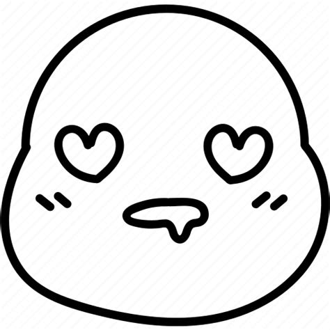 Emoji Face Kawai Lovesick Icon Download On Iconfinder