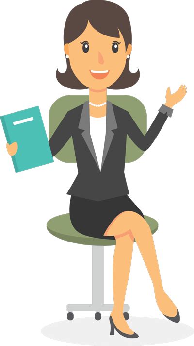 Business Woman Clip Art Business Png Download 400712 Free