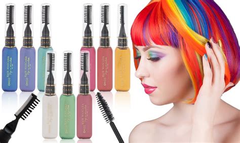 Your guide to wash out hair color products. Wash Out Hair Mascara Dye Cream - Ebeez.co.uk