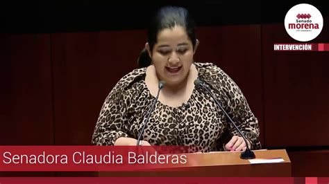 Senadora Claudia Balderas Busca Reforzar Mecanismos Para Erradicar