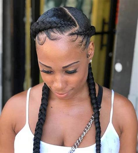 2 Feed In Braids Hairstyles With 35 Smart Ways To Dress Now