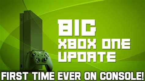 Massive Xbox One X Update Fixes A Huge Problem Adds New Feature
