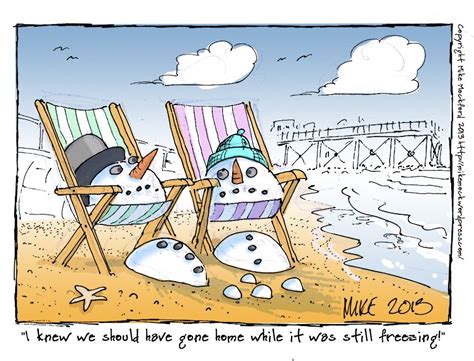 Merry christmas at the beach |. Mike Mockford's Daily Cartoon | Florida christmas ...