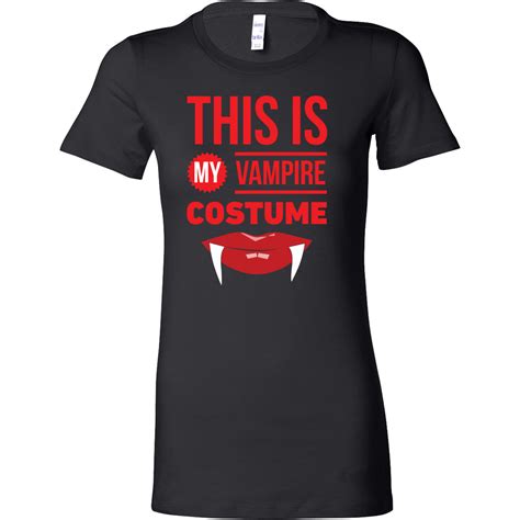 Halloween This Is My Vampire Costume Women Short Sleeve T Shirt