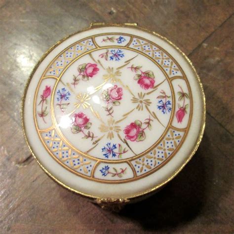 Vintage Porcelain Limoges France Trinket Box Sold On Ruby Lane