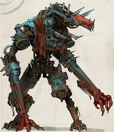Pin By Geff On Stands In 2022 Robot Concept Art Monster Concept Art