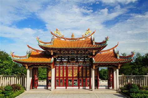 China Gate Stock Image Image Of Shannxi Scenery Scene 8030419