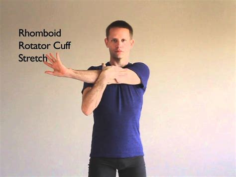 Rhomboid Rotator Cuff Trapezius Active Isolated Stretching