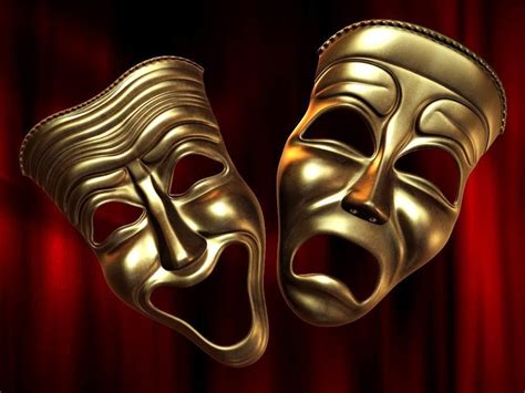 3d Model Theatre Happy Sad Masks Vr Ar Low Poly Cgtrader