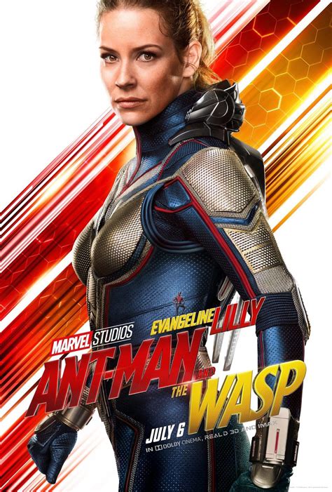 Ant Man And The Wasp Movie Character Posters Teaser Trailer
