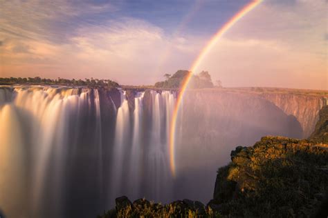 A Sunset At The Victoria Falls Gearminded