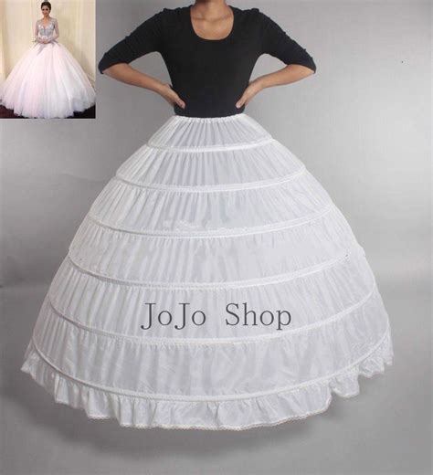 6 Hoop Quinceanera Ball Gown Petticoat P1006 Jojo Shop