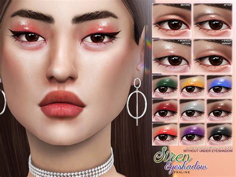 The Sims Resource Siren Eyeshadow N71