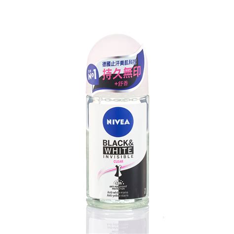Nivea Invisible Black And White Clear Deodorant Roll On 50ml