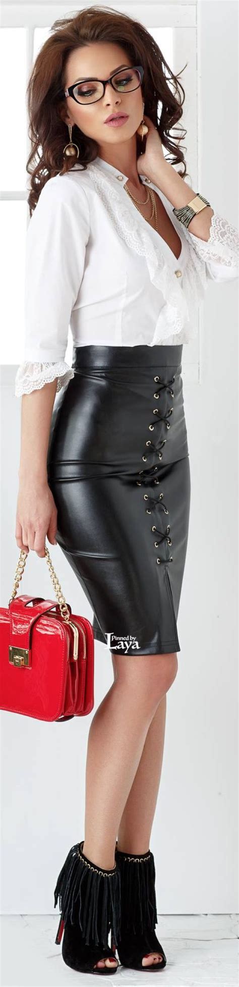 25 Best Ideas About Sexy Leather On Pinterest Leather Outfits Black