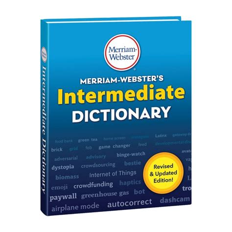 Merriam Webster Merriam Websters Intermediate Dictionary Hardcover