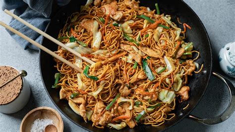 chicken chow mein 鸡肉炒面 recipe youtube
