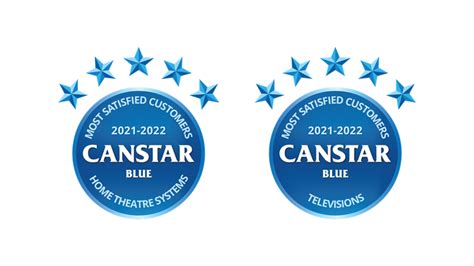 Perfect Five Star Scores Samsung Awarded Canstar Blues 2022 Most