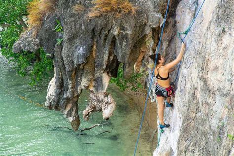 Krabi Full Day Rock Climbing Course At Railay Beach Getyourguide