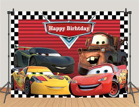 Cars Birthday Background For Little Ones Who Love Cars And Racing