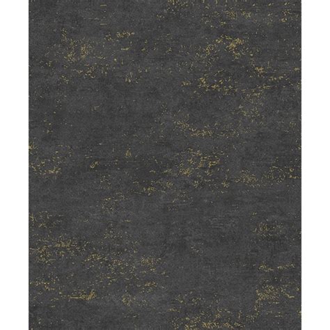 4105 86623 Elatha Charcoal Gilded Texture Wallpaper By A Street Prints