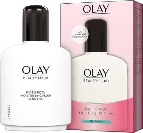 Olay Beauty Fluid Face And Body Sensitive Moisturiser 200 Ml Pack Of