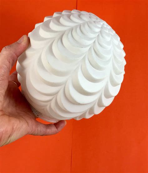 Once i unscrewed those… …i could finally remove it entirely. Vintage White Mid Century Shade Replacement Light Fixture ...