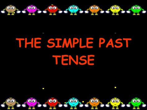 Simple Past Ppt