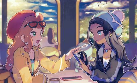 Sonia and nessa on a date Inamori Ryusa Pokémon Sword and Shield Know Your Meme