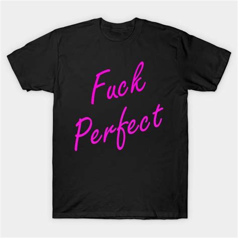 Buy Men Black Print T Shirt Super Large Tshirt Offensive Fuck Perfect Imperfect No Cut Transfer