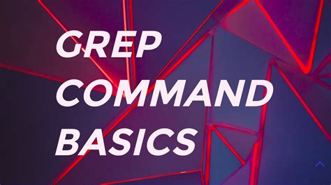 This will produce results identical to running grep on a unix machine. Grep Command linux : Tutorial for beginners - YouTube