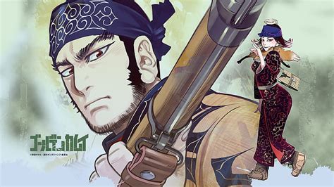 Hd Wallpaper Anime Golden Kamuy Ienaga Kano Tanigaki Genjirou