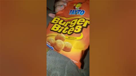 Tayto Burger Bites 🍔 Youtube