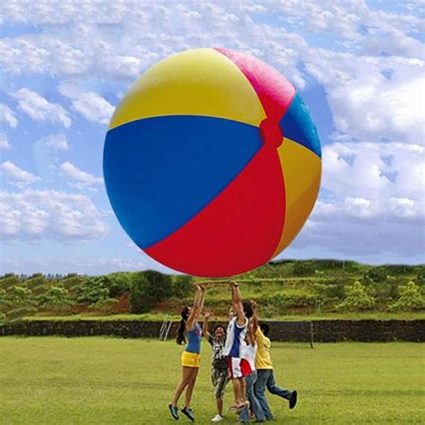 80cm100cm150cm Giant Inflatable Beach Ball Large Three Color