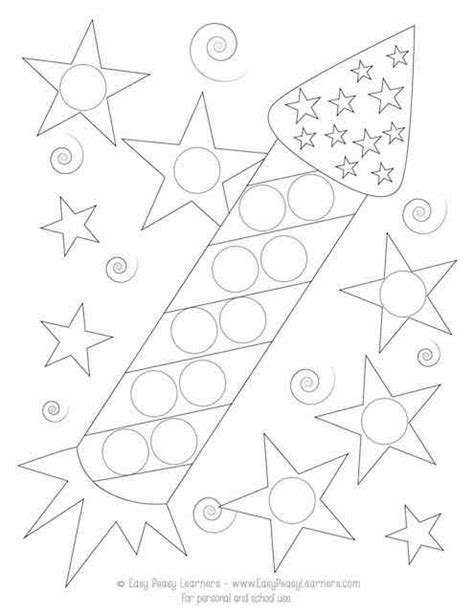 Free 4th Of July Do A Dot Printables Easy Peasy Learners