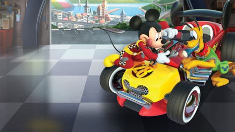 Mickey Mouse Roadster Racers Wallpapers Wallpaper Cave