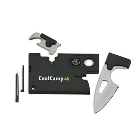 Credit Card Multi Tool By Coolcamp Cool Wallet Survival Credit Card