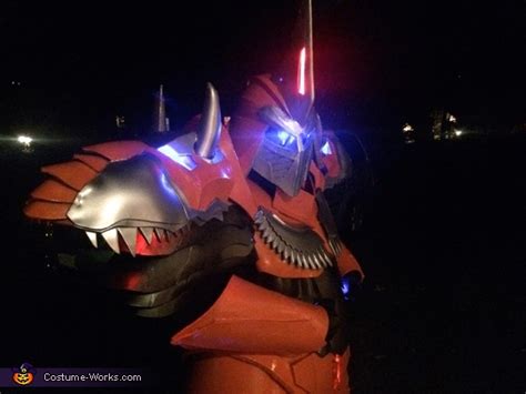 Dinobot Grimlock Transformer Costume Creative Diy