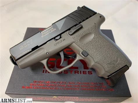 Armslist For Sale New Sccy Cpx 3 380 3 Mags 10 Rds Grayblack Pistol