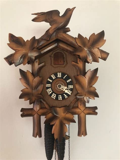 Cuckoo Clock Hubert Herr Wood Mahogany 20th Century Catawiki