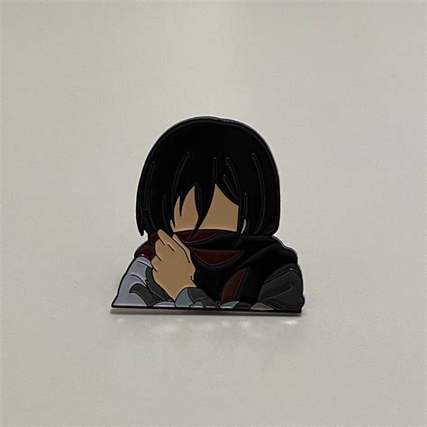 Mikasa Soft Enamel Pin 15 Etsy