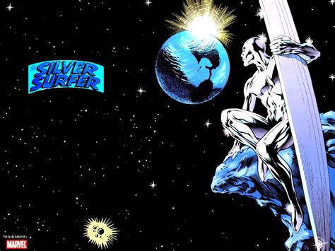 Silver Surfer Серебрянный серфер Норрин Радд Marvel Вселенная Марвел фэндомы