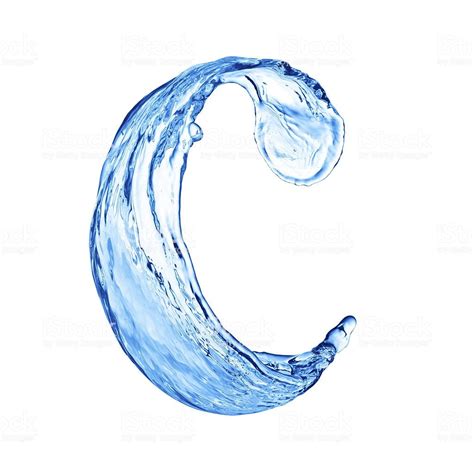 Water Letter Stock Images Free Alphabet Photos Lettering