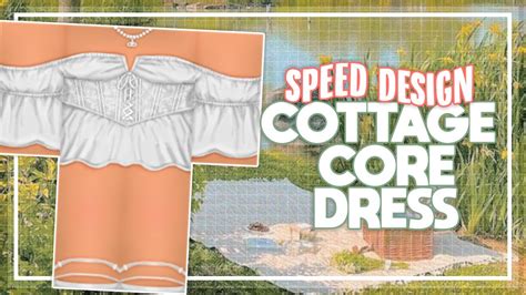 Roblox Speed Design Cottage Core Dress Youtube