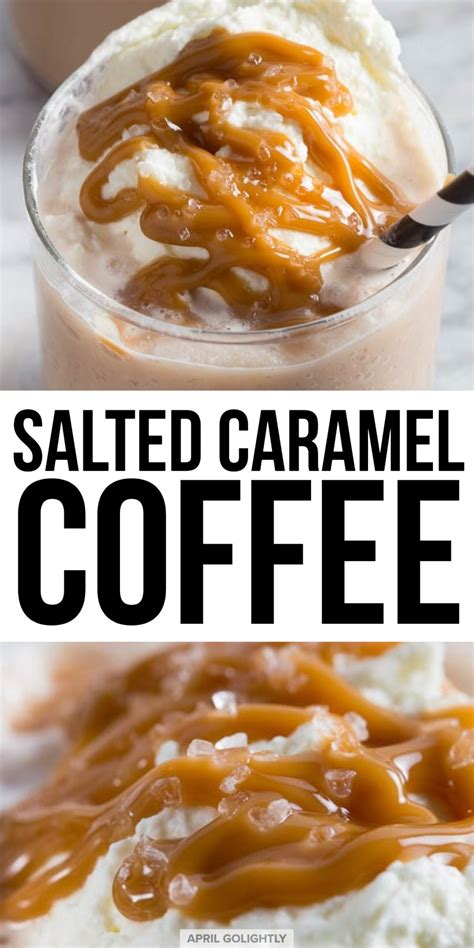 Which one do you prefer for your coffee: Salted Caramel Coffee: Perfect Iced Coffee Recipe - April ...